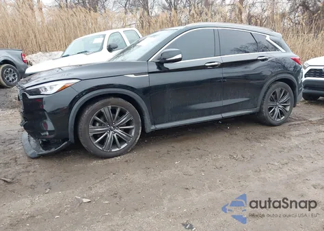2020 Infiniti Qx50 Essential Awd z USA, uszkodzony, nr VIN 3PCAJ5M31LF107776